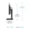BenQ SW242Q arvutimonitor 61,2 cm (24,1 tolli) 2560 x 1600 pikslit WQXGA LED must