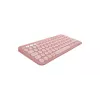LOGITECH Pebble Keys 2 K380s - Kompaktne Bluetooth-klaviatuur - Tonal Rose - Qwerty Int
