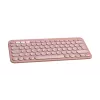 LOGITECH Pebble Keys 2 K380s - Kompaktne Bluetooth-klaviatuur - Tonal Rose - Qwerty Int