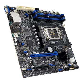 Emaplaat ASUS P13R-M Intel C262 LGA 1700 micro ATX, DDR5, 4 DIMM, 128GB, 8x SATA III, 1x M.2, 2x LAN