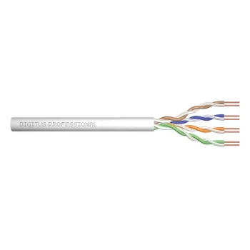 DIGITUS paigalduskaabel - Cat 5e - U-UTP - 305m - Hall