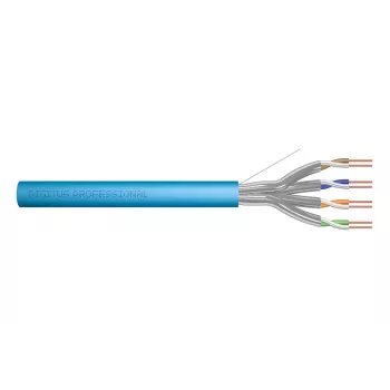 DIGITUS paigalduskaabel - CAT6a - U/FTP - AWG 23/1 - 305m - Sinine