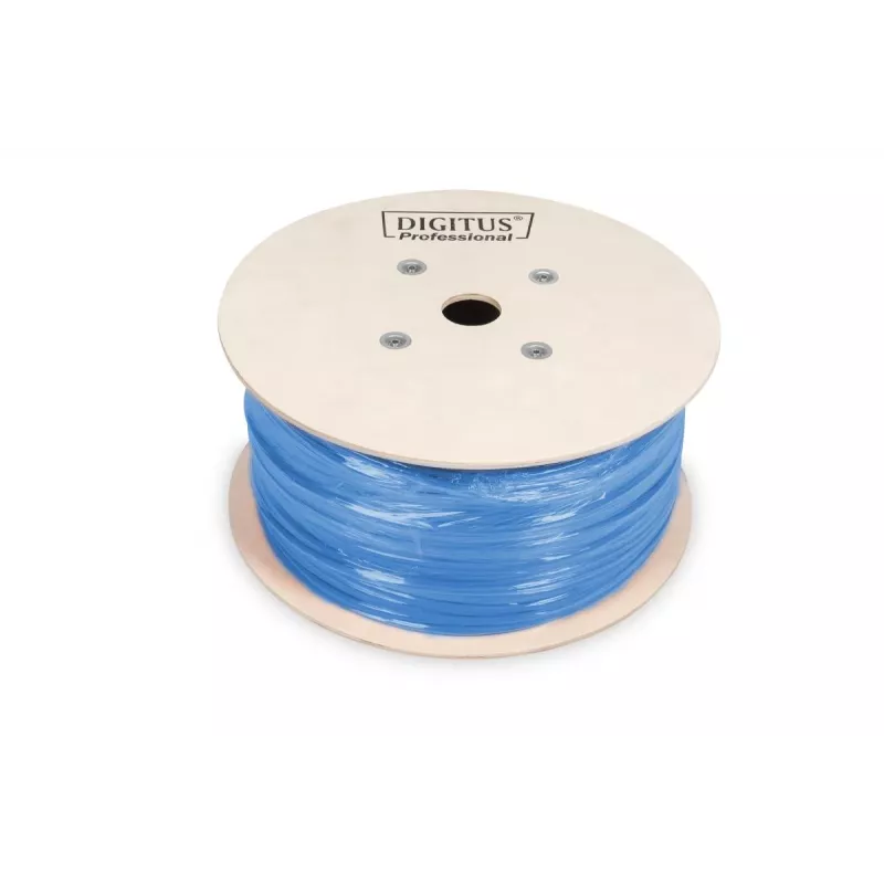 DIGITUS paigalduskaabel - CAT6a - U/FTP - AWG 23/1 - 305m - Sinine