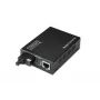 DIGITUS Meediakonverter, Singlemode, BiDi, WDM Gigabit Ethernet, Tx1310nm / Rx1550nm SC pesa, Kuni 20km