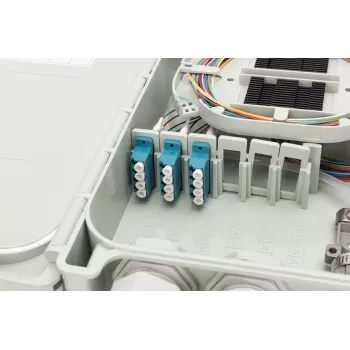 Digitus FTTH/FTTB jaotuskarp monteeritud OS2 12 kiudu LC/PC