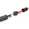Võrgukaabel Digitus DN-93905-OD RJ45 isane RJ45 emane CAT 6A 1m Must