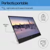 HP E-Series E14 G4 kaasaskantav monitor, 35,6 cm (14 tolli), 1920 x 1080 pikslit, Full HD, LCD, 5 ms, hõbedane