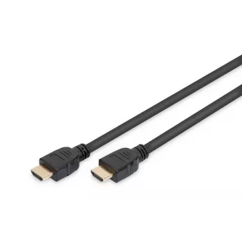 DIGITUS HDMI Ultra High Speed ühenduskaabel, tüüp A M/M, 2m koos Ethernetiga, UHD 8K 60p, must