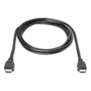 DIGITUS HDMI Ultra High Speed ühenduskaabel, tüüp A M/M, 2m koos Ethernetiga, UHD 8K 60p, must