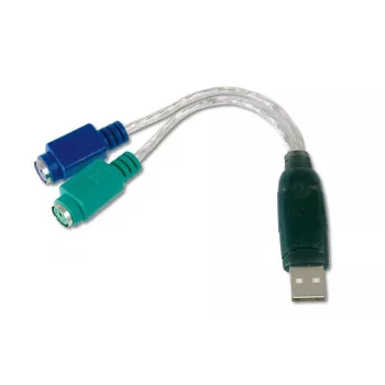 DIGITUS Adapter USB-lt 2x PS/2-le (DA70118)