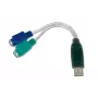 DIGITUS Adapter USB-lt 2x PS/2-le (DA70118)