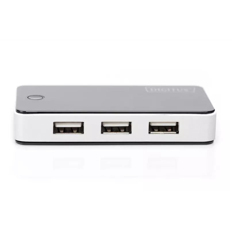 DIGITUS USB 2.0 7 pordiga jaotur must (da-70222)