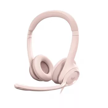 LOGITECH Kõrvaklapid - H390 - USB-a - Roosa