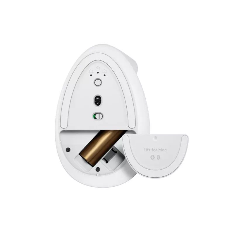 LOGITECH Lift for Mac vertikaalne ergonoomiline hiir - valkjas/helehall - EMEA