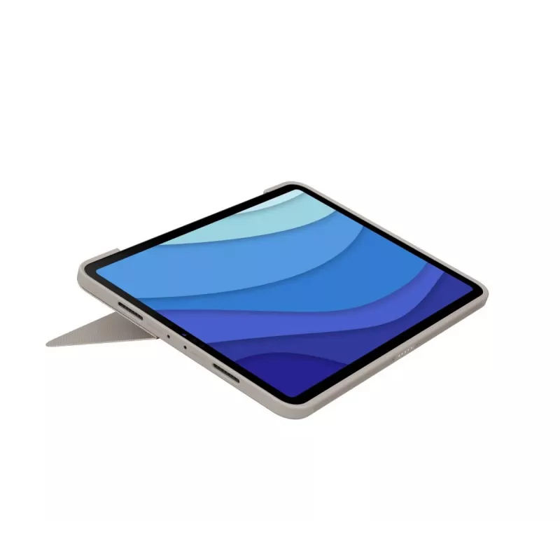 LOGITECH Combo Touch - Sand iPad Pro 11-tollisele (1., 2., 3. põlvkond) - saksa - Qwertz