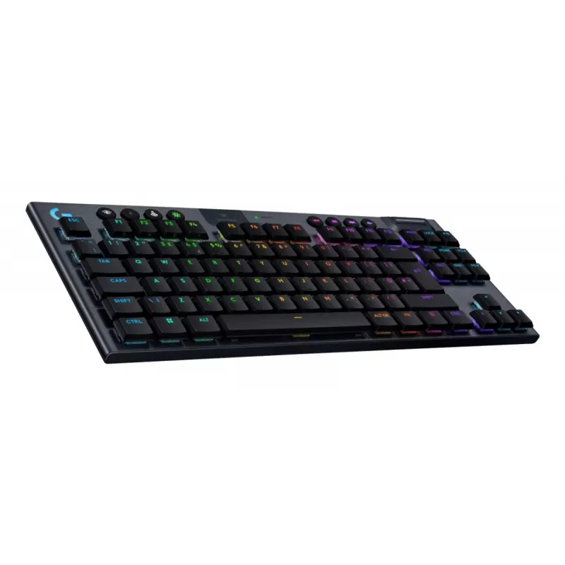 LOGITECH G915 X Lightspeed TKL juhtmeta mänguklaviatuur - must Qwertz Saksa klahvipaigutusega, klõpsatav