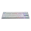 LOGITECH G915 X Lightspeed TKL Traadita Madala Profiiliga Mänguklaviatuur Valge Taktiline - Qwertz Saksa
