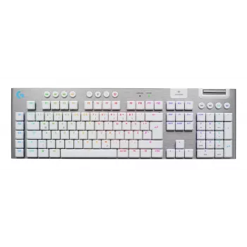 Logitech G G915 X LIGHTSPEED klaviatuur mängimiseks USB RF Wireless Bluetooth QWERTZ Saksa valge