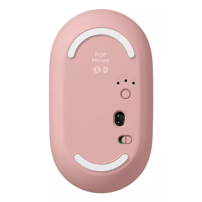 LOGITECH traadita komplekt - Pop Icon - Roosa ja valge Qwertz Saksa