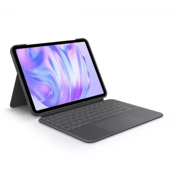 LOGITECH Combo Touch klaviatuuri ümbris - iPad Pro 11in M4/M5 - grafiit - Azerty prantsuse
