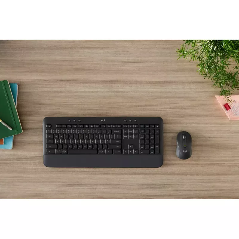 Logitech Signature MK650 Combo for Business – täissuuruses juhtmeta klaviatuur ja hiir