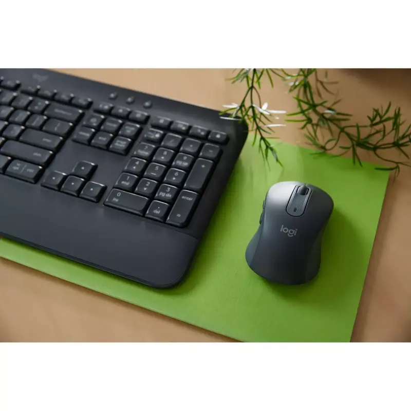 Logitech Signature MK650 Combo for Business – täissuuruses juhtmeta klaviatuur ja hiir