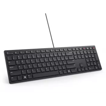 Klaviatuur DELL KB525C Office USB QWERTZ Saksa Must