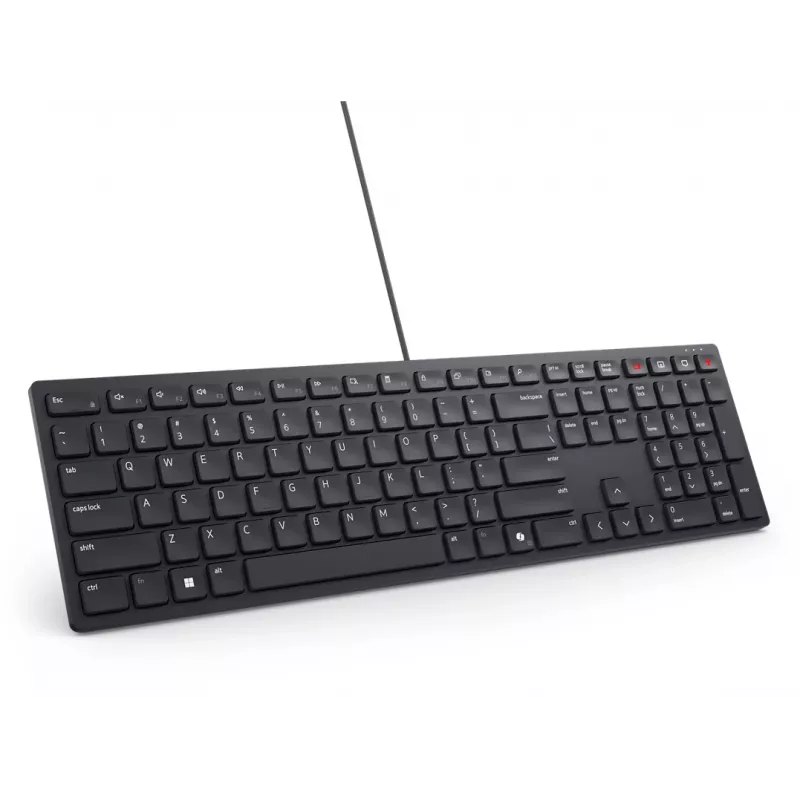 Klaviatuur DELL KB525C Office USB QWERTZ Saksa Must