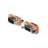DIGITUS Nullmodemi adapter, D-Sub9 metallkorpus, M/F, kuuskantkruvidega