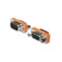 DIGITUS Nullmodemi adapter, D-Sub9 metallkorpus, M/F, kuuskantkruvidega