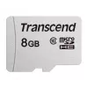TRANSCEND MicroSDHC kaart 300S 8GB UHS-I U1 adapterita