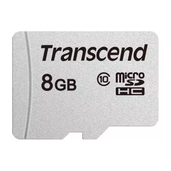 TRANSCEND MicroSDHC kaart 300S 8GB UHS-I U1 adapterita