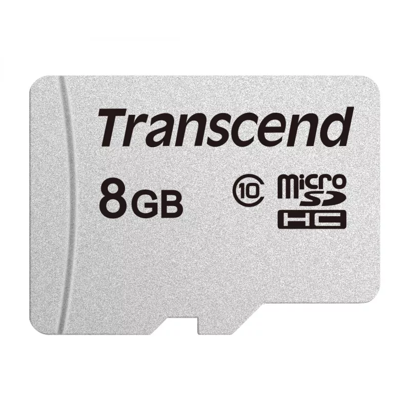 TRANSCEND MicroSDHC kaart 300S 8GB UHS-I U1 adapterita