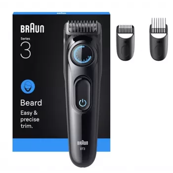 Braun BT3520 habemetrimmer Aku 40 2 cm Must, Sinine