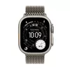 APPLE Watch Ultra 3 GPS + Cellular 49mm naturaalne titaankorpus naturaalse titaanist Milanese silmusega