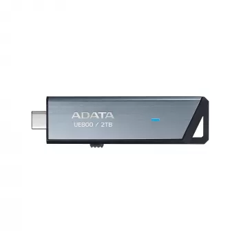 ADATA AELI-UE800-2T-CSG USB-mälupulk 2 TB USB USB-C 3.2 Gen 2 (3.1 Gen 2) Hõbedane