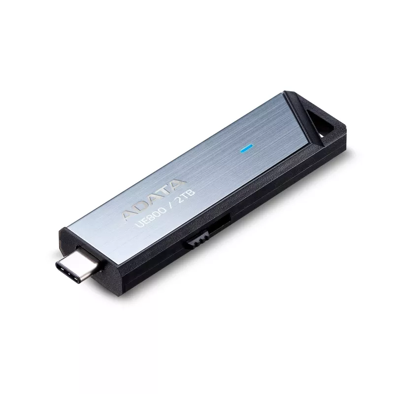 ADATA AELI-UE800-2T-CSG USB-mälupulk 2 TB USB USB-C 3.2 Gen 2 (3.1 Gen 2) Hõbedane