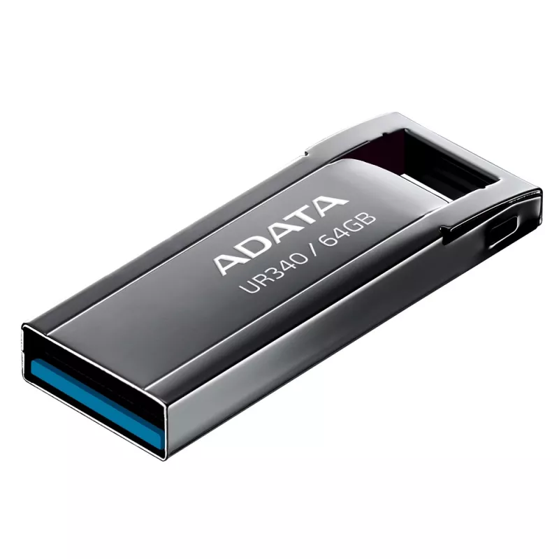 ADATA UR340 USB-mälupulk 64 GB USB Type-A 3.2 Gen 2 (3.1 Gen 2) Must