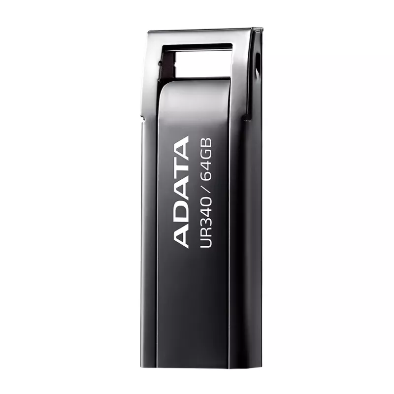 ADATA UR340 USB-mälupulk 64 GB USB Type-A 3.2 Gen 2 (3.1 Gen 2) Must