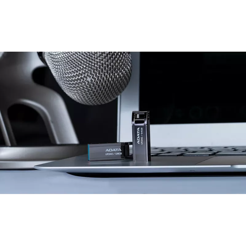 ADATA UR340 USB-mälupulk 64 GB USB Type-A 3.2 Gen 2 (3.1 Gen 2) Must