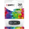 EMTEC C410 Color Mix - 32 GB USB-mälupulk - USB 2.0 - sinine