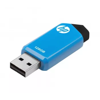 HP v150w USB-mälupulk 128 GB USB-tüüp-A 2.0 Must, Sinine