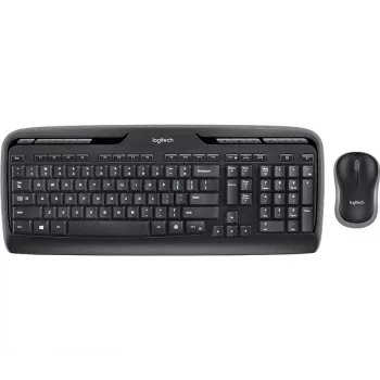 LOGITECH Wireless Desktop Mk330 - Must - Qwerty Uk