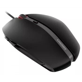 CHERRY GENTIX 4K juhtmega hiir, must, USB, kahekäeline, optiline, 3600 DPI