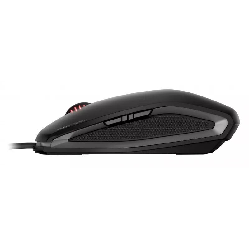 CHERRY GENTIX 4K juhtmega hiir, must, USB, kahekäeline, optiline, 3600 DPI