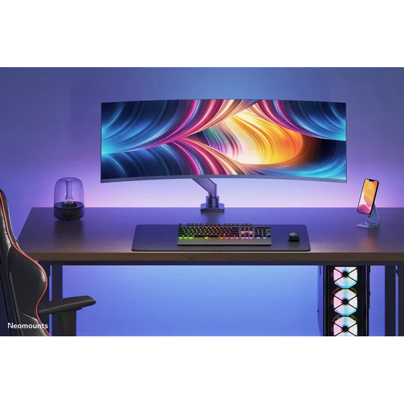 Neomounts NM-D775BLACKPLUS Monitori käsi 10-49 tolli - gaasivedru - Topfix - 180°-piirik