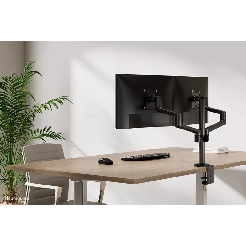 Neomounts DS60-425BL2 Monitori käsi 17-27 tolli - ruumi säästev