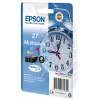 Epson Alarm kell Multipack 3-värvi 27 DURABrite Ultra tint, standardne saagis, tsüaan, magenta, kollane, pigmendipõhine tint, 3,6 ml, 1 tk, multipakk