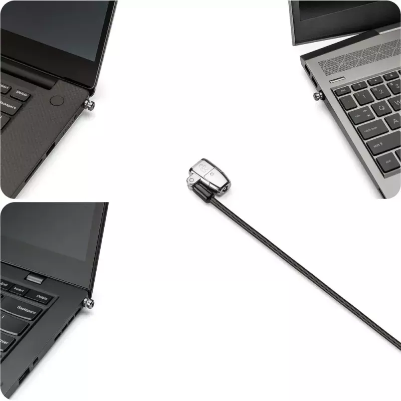 Kensington ClickSafe 2.0 universaalne võtmega sülearvutilukk