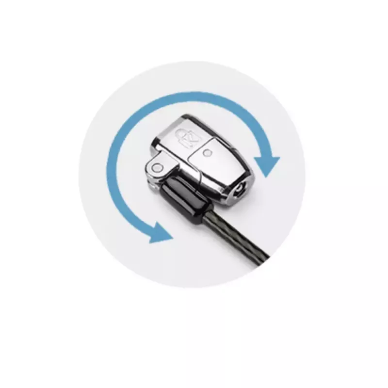 Kensington ClickSafe 2.0 universaalne võtmega sülearvutilukk